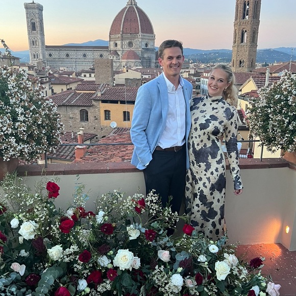 Long Sleeve Silk Midi Dress - Picture 5 of 5